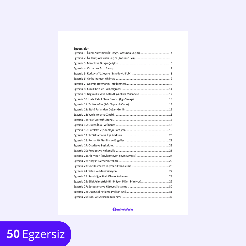 Çatışma Oluşturma Egzersizleri - Görsel 2