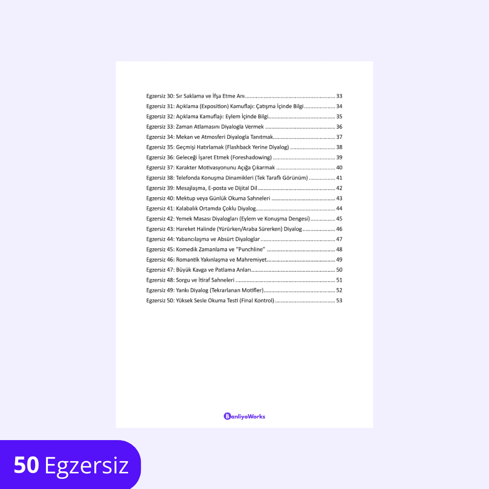 Diyalog Yazma Egzersizleri - Görsel 3