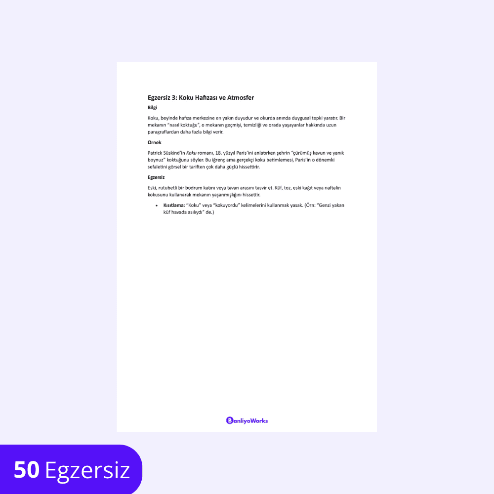 Mekan Betimleme Egzersizleri - Görsel 6