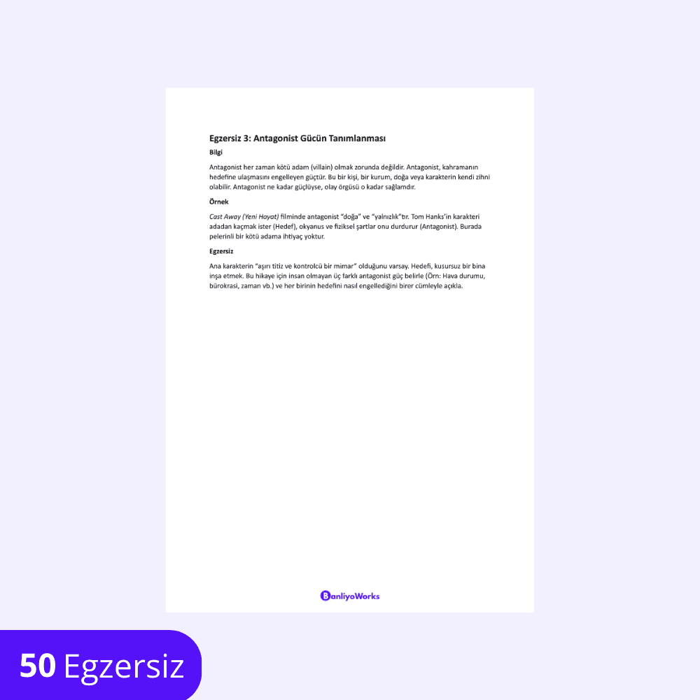 Olay Örgüsü Egzersizleri - Görsel 6